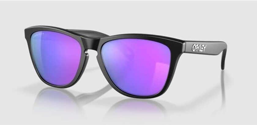 Frogskins Matte Black/prizm Violet