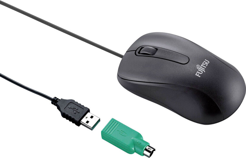 M530 - Mus - Laser - 3 knapper - Svart