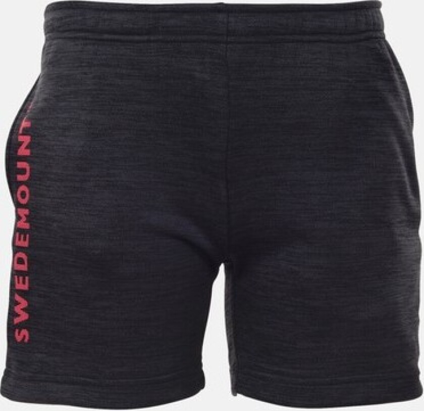 Training Logo Shorts Jr, Charcoal Melange/New Pink, 150,  Hverdagsshorts