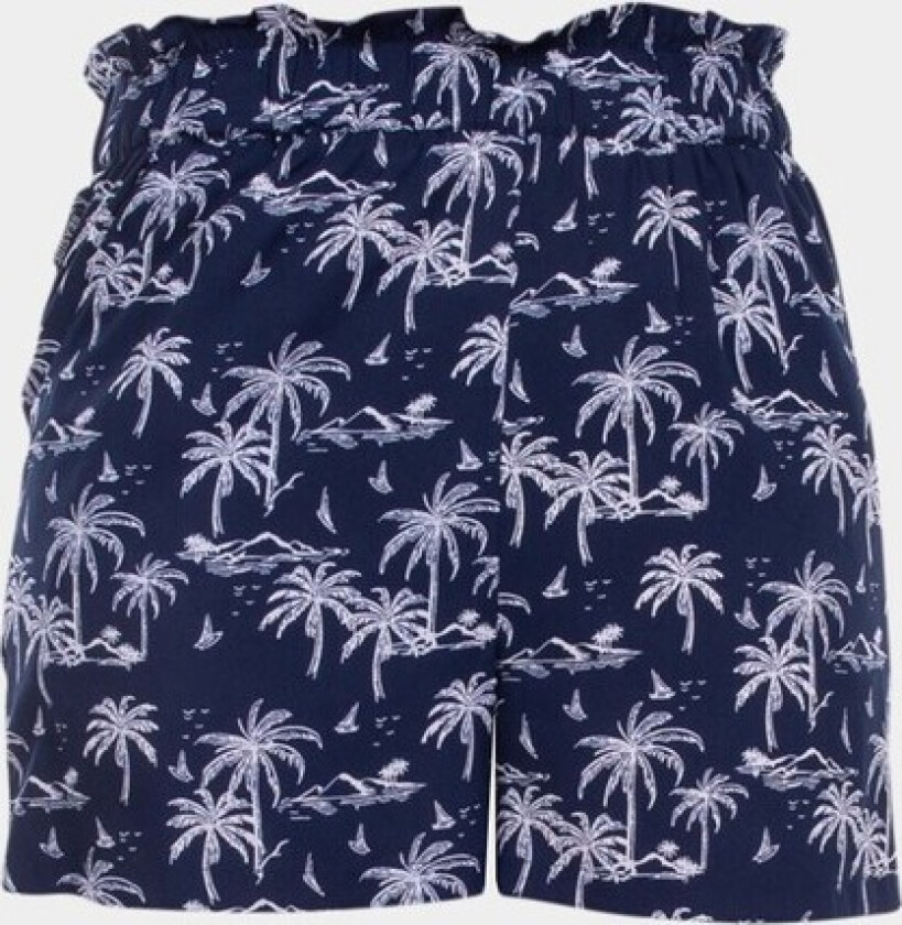 Sankt Claud Shorts, Navy Palm, 38, Hverdagsshorts