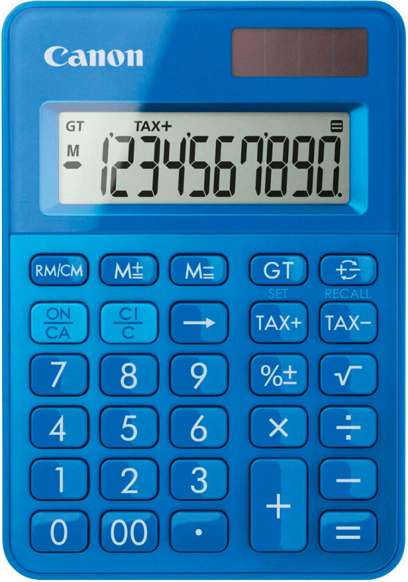 LS-100K Desktop Calculator - Blue