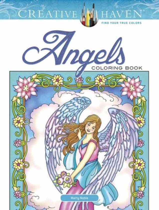 Creative Haven Angels Coloring Book av Marty Noble