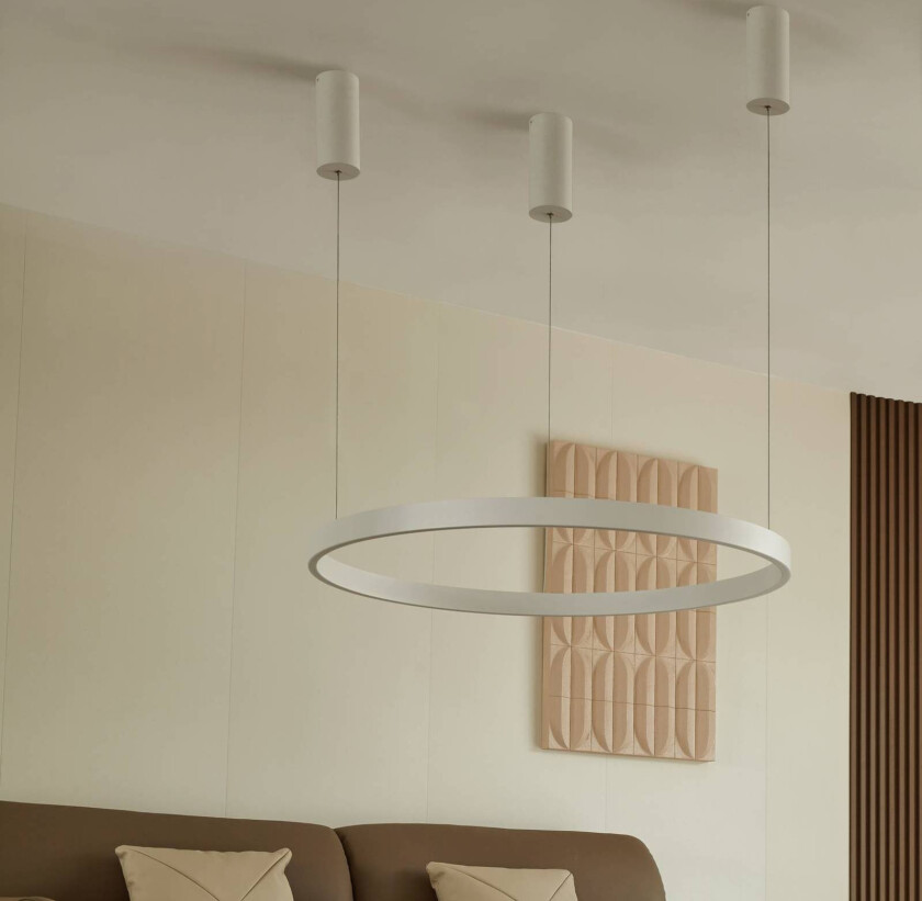 Answin LED-hengelampe 70,4 W hvit