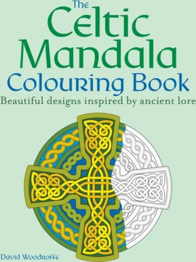 The Celtic Mandala Colouring Book av David Woodroffe