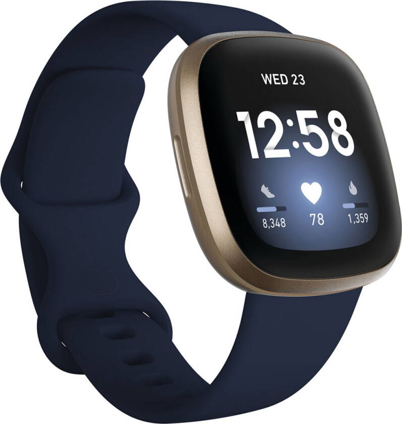 Versa 3 Midnight/soft Gold Smartklokke