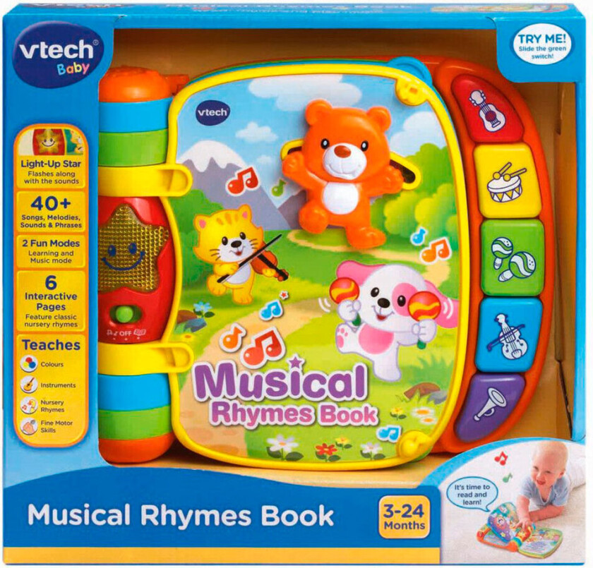 Baby Musikkbok med Barnesanger