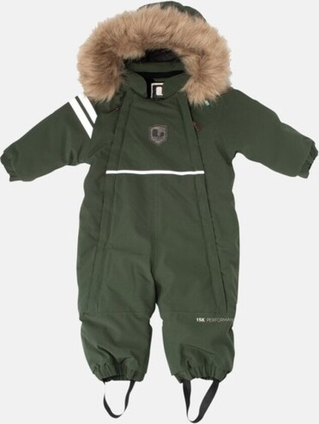 Colden Winter Baby Overall, Green, 68, Vinteroverall