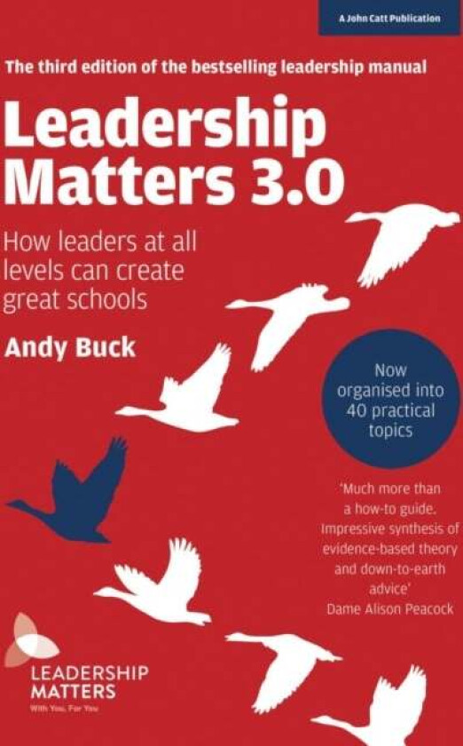 Leadership Matters 3.0: How Leaders At All Levels Can Create Great Schools av Andy Buck