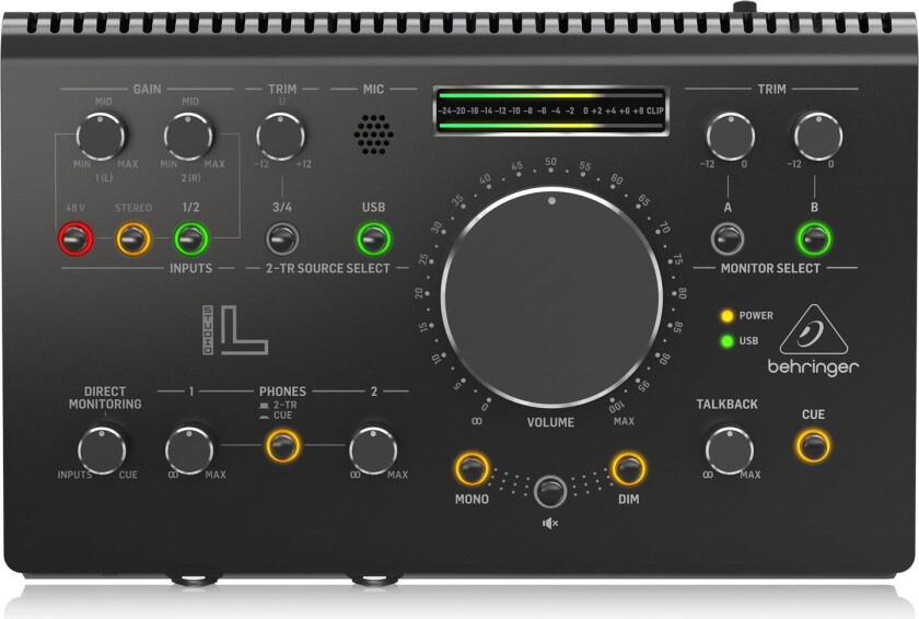 STUDIO L Studio Kontroller og Lydgrensesnitt