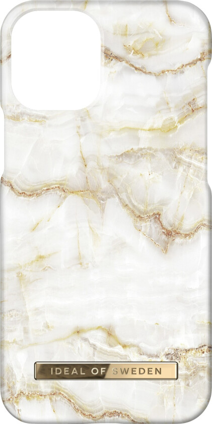 Mobildeksel for iPhone 13 Mini Golden Pearl Marble