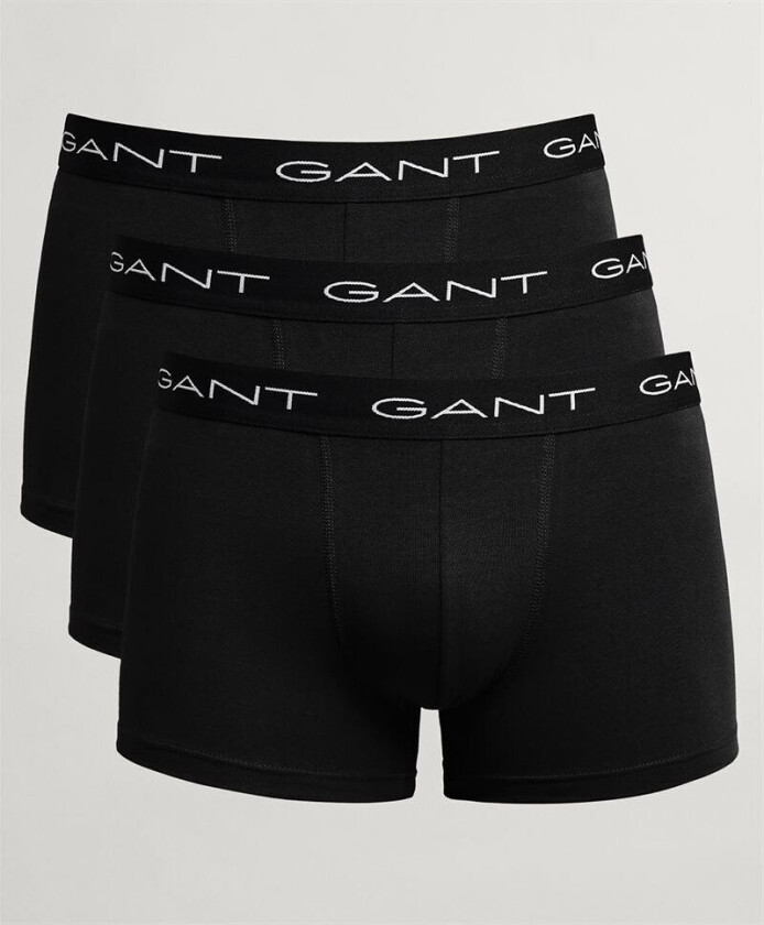 Gant Boxer Trunk 3pk Svart M