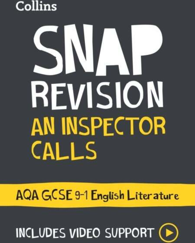 An Inspector Calls: AQA GCSE 9-1 English Literature Text Guide av Collins GCSE