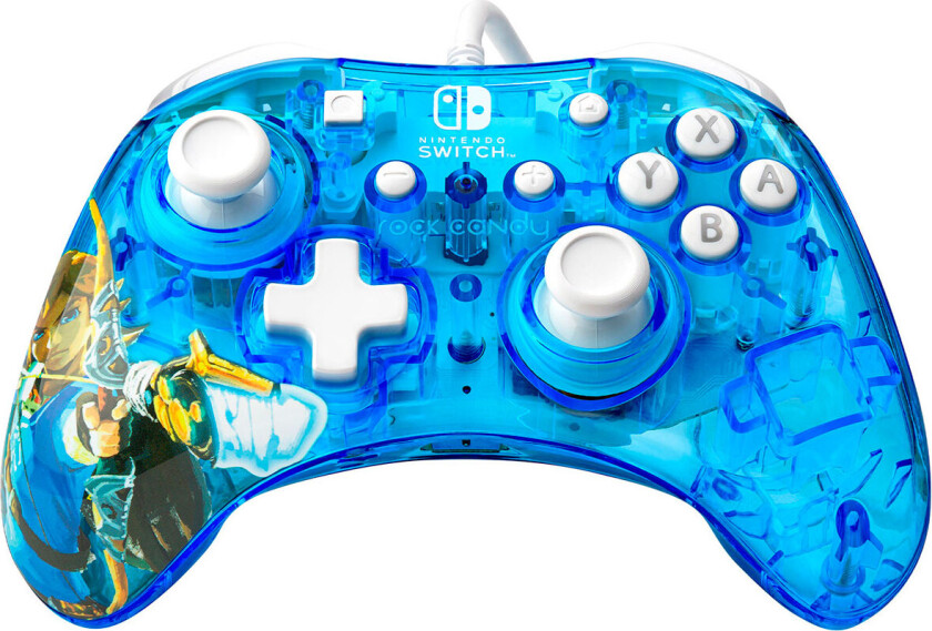 Rock Candy Wired Controller - Berry Brave Link - Gamepad - Nintendo Switch
