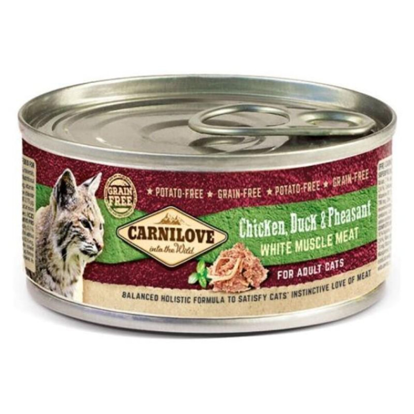 Carnilove Cat Adult Chicken, Duck & Pheasant 100 g