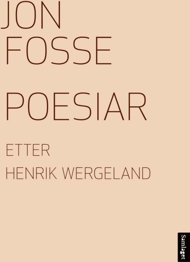 Poesiar av Jon Fosse