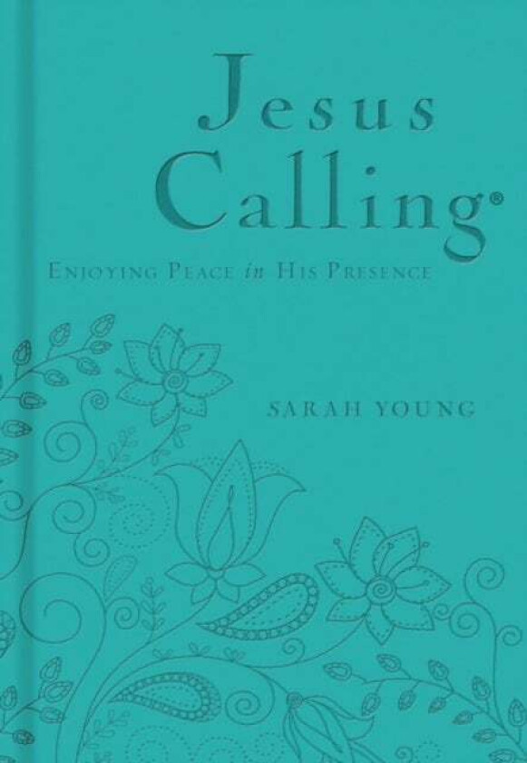 Jesus Calling, Teal Leathersoft, with Scripture References av Sarah Young