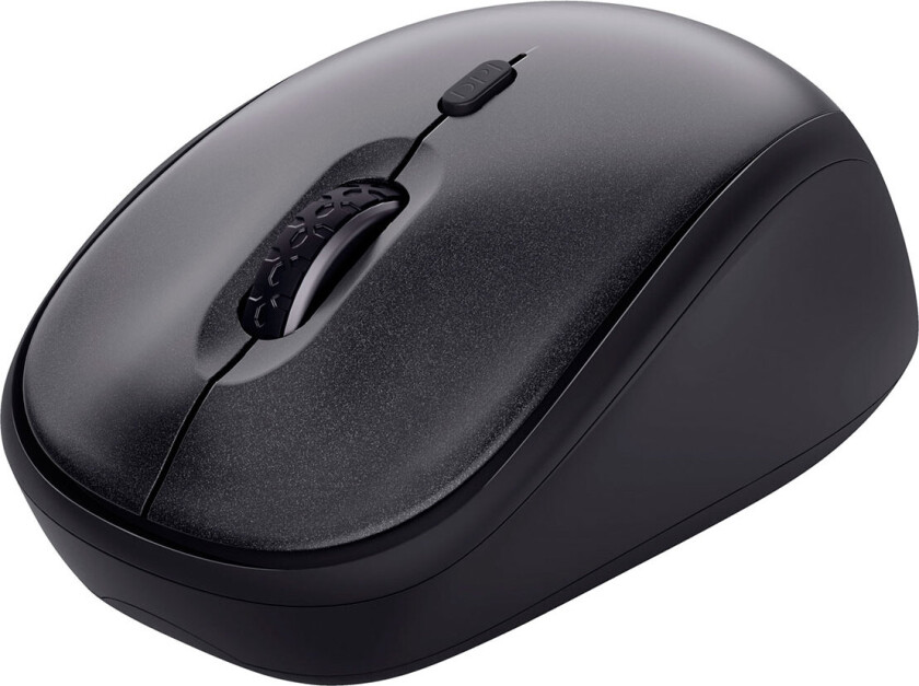 Bilde av TM-201 Wireless Mouse Black - Mus - Optisk - 4 - Svart