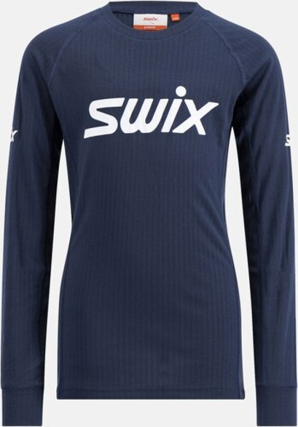 Racex Classic Long Sleeve Junior Dark Navy/Bright White 140