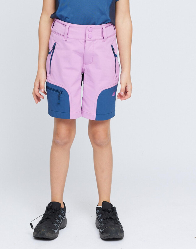 Skogstad Juniors' Hovde Tur Shorts Pale Pansy 124-130 (8 YR), Pale Pansy