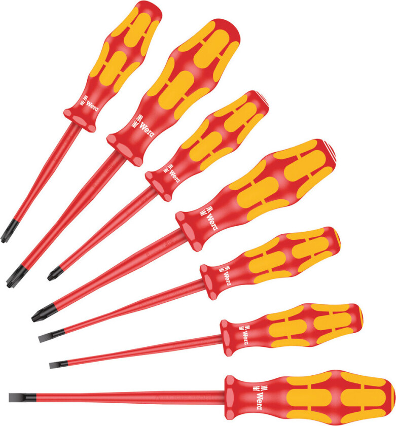 160 iSS/7 Kraftform Plus Skrutrekkersett serie 100, 7 deler