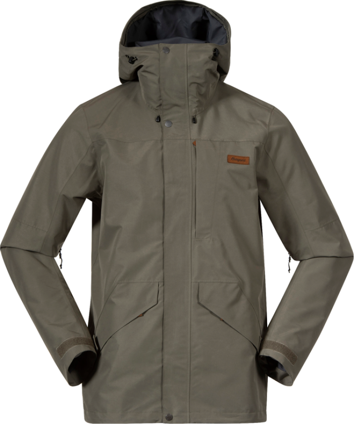 Men's Nordmarka 2L Shell Jacket S, Green Mud