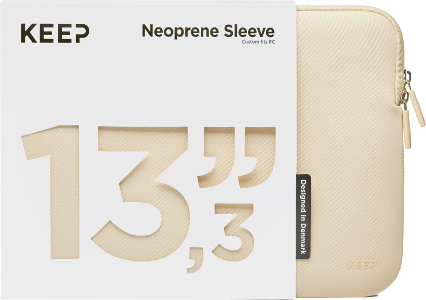 KEEP 13,3" Neopreneetui til bærbar PC (Moonlight)