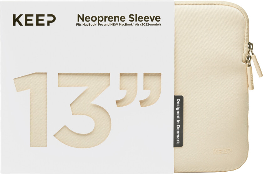 KEEP 13,6" Neopren MacBook etui (Moonlight)