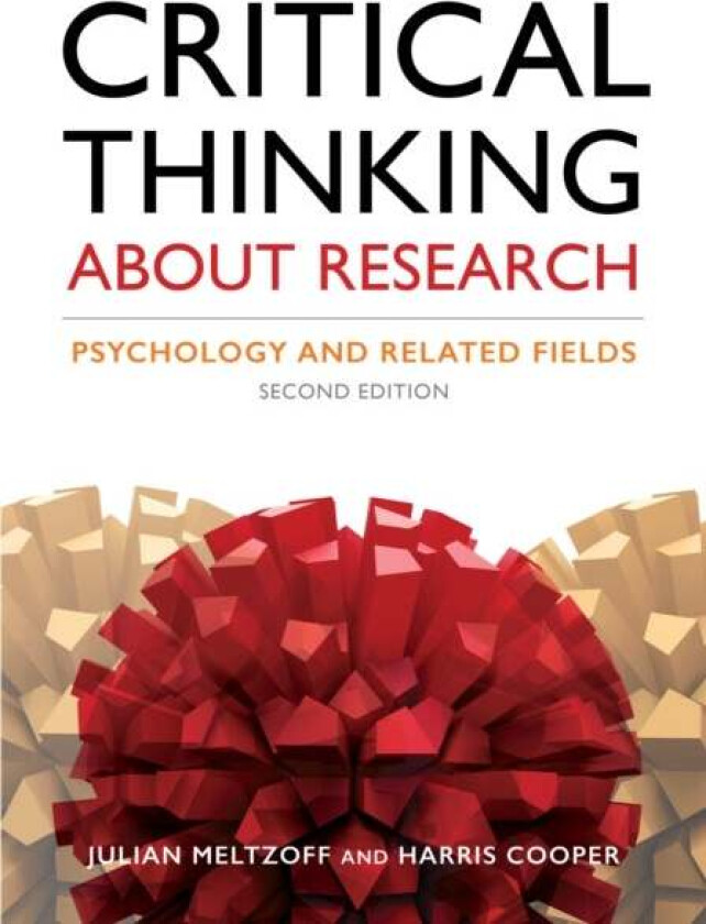 Critical Thinking About Research av Harris Cooper, Julian Meltzoff