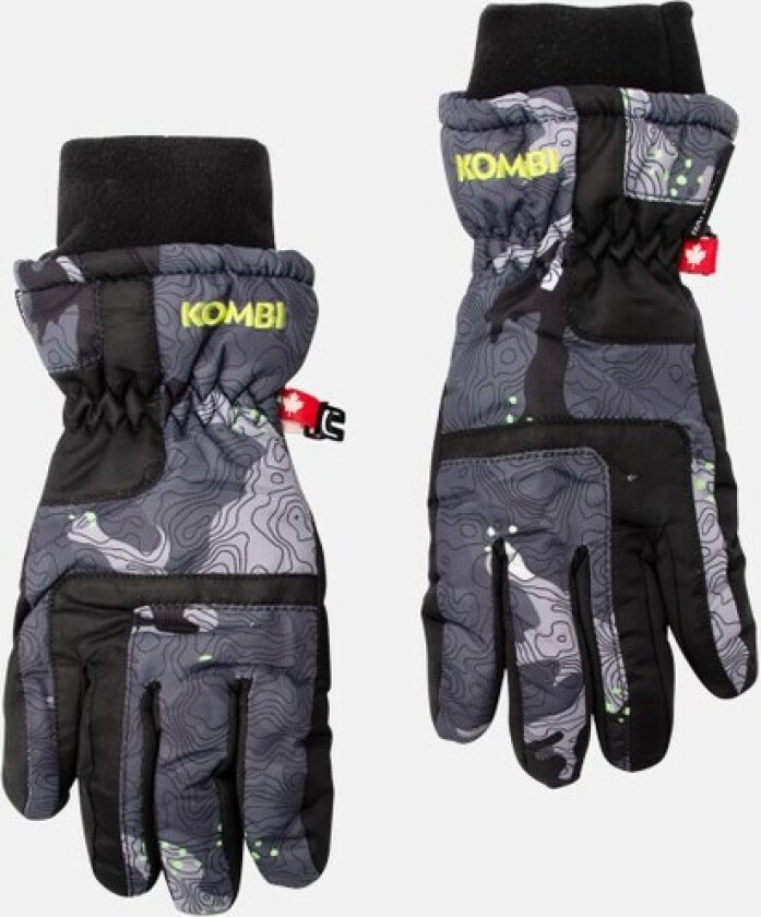 Tucker Junior Glove, Map Camo, Xs,  Skihansker