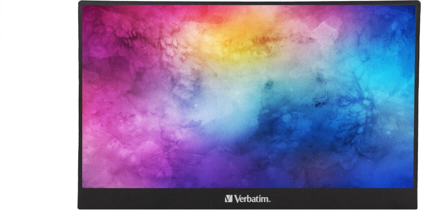 14" Verbatim PM-14 - 1920x1080 - IPS - 2x USB-C - Portable - Skjerm