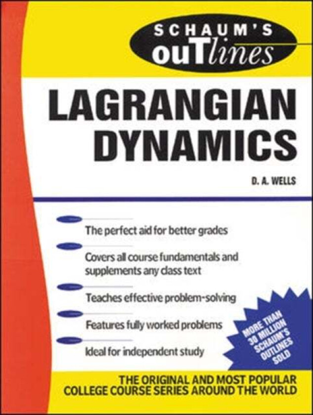 Schaum's Outline of Lagrangian Dynamics av Dare Wells