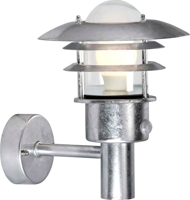- Lønstrup 22 Hage Lampe w/Sensor Galvanised