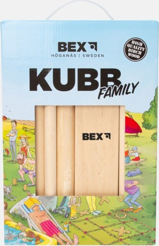 Kubb Basic, Onecolour, ONESIZE, Sommerlek