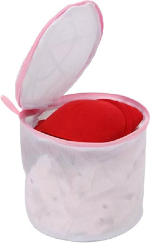 Kombinert skittentøyskurv/vaskepose for undertøy, Rosa