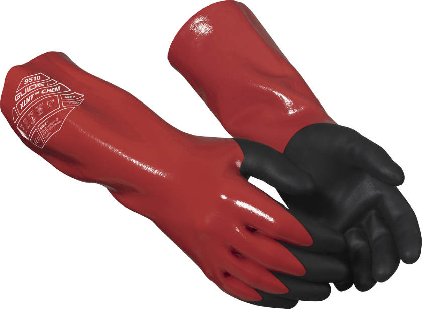 Kjemikaliehandske Guide 9510 Str. 10