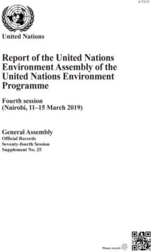United Nations Environment Programme av United Nations Environment Programme, United Nations: General Assembly
