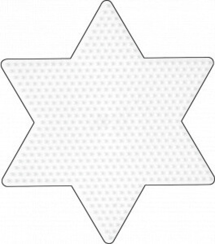 Bilde av Ironing Beads Star Pegboard-Large
