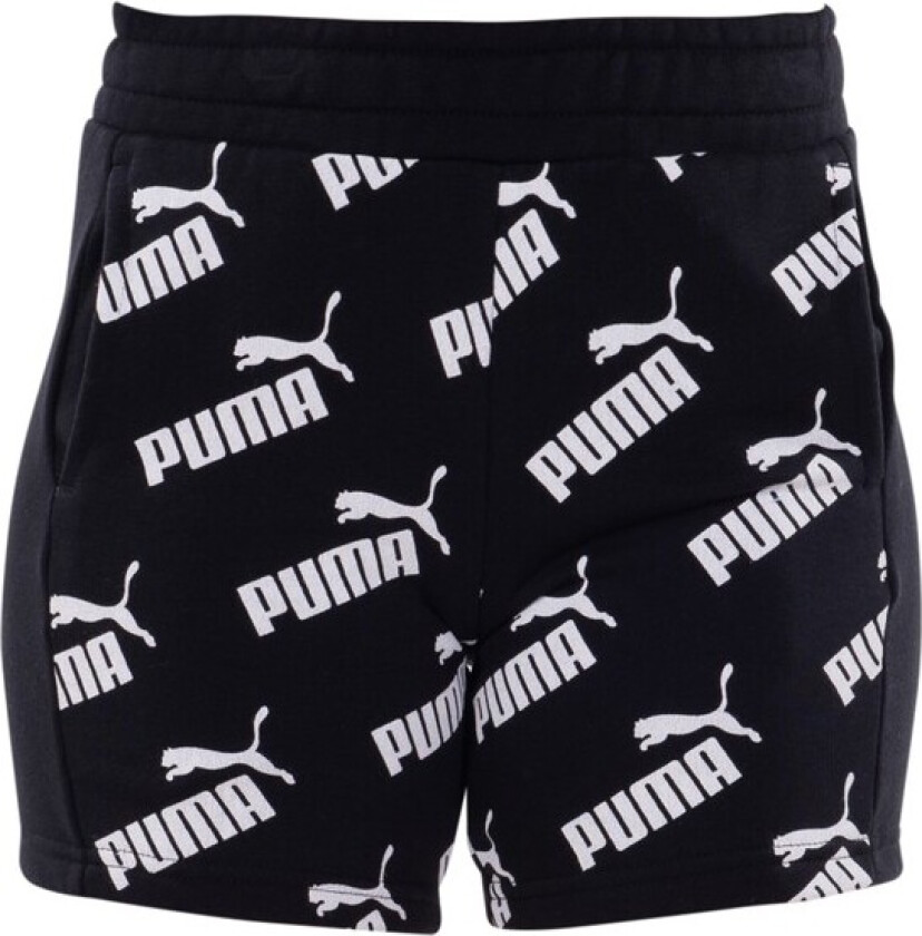 Amplified Aop Shorts Tr B, Puma Black, 116, Shorts