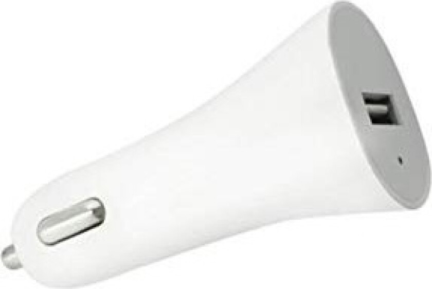 Bilde av Billader med USB-kontakt, 1A, hvit