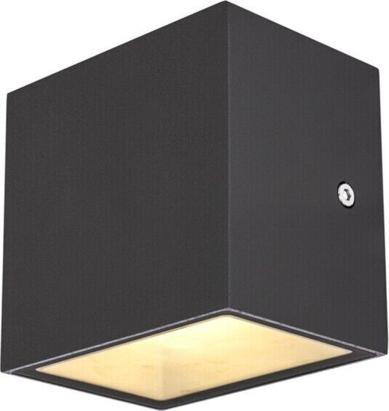 Sitra Cube Vegglampe 3000K IP44 Antrasitt - 90624