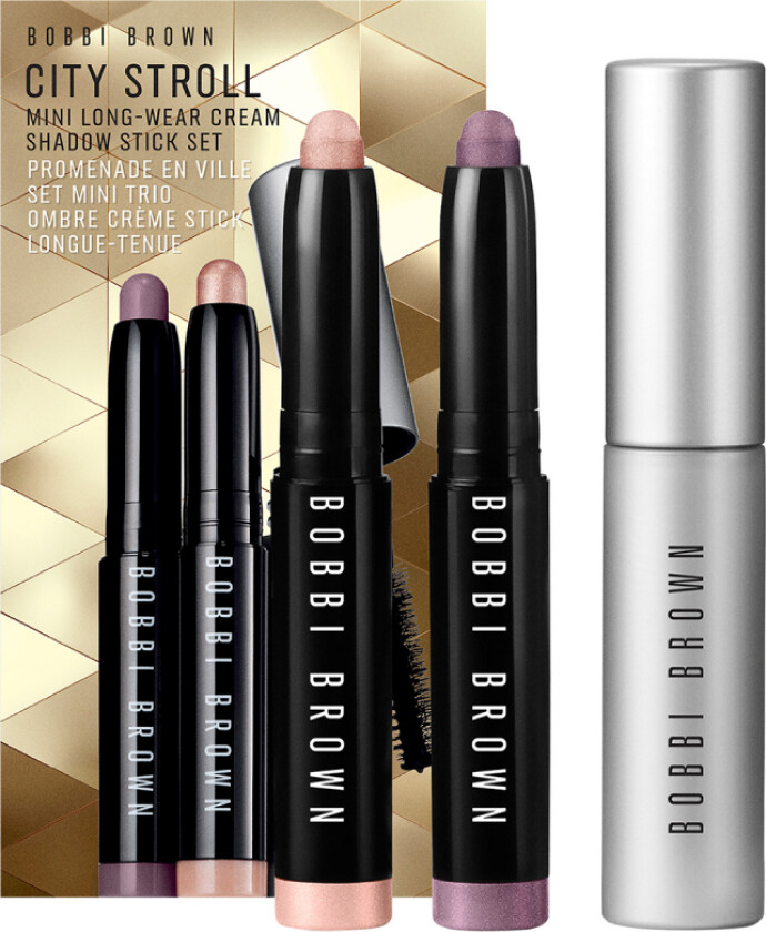 City Stroll Mini Long-Wear Cream Shadow Stick Eye Set