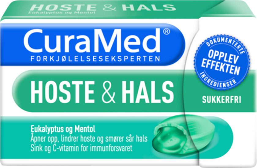 Bilde av Hoste & Hals Eukalyptus & Mentol, 16 pastiller