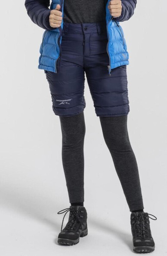Östersund Down Shorts 2.0 W, Dk Navy/Blue, 36, Turshorts