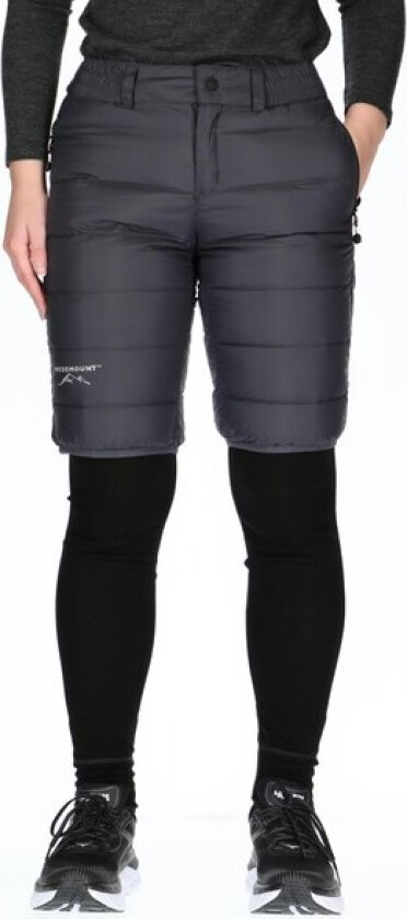 Östersund Down Shorts 2.0 W, Charcoal/Dusty Rose, 46,  Turshorts