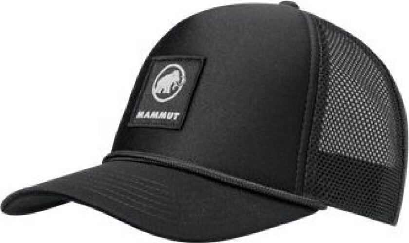 Crag Cap Logo black S-M, black