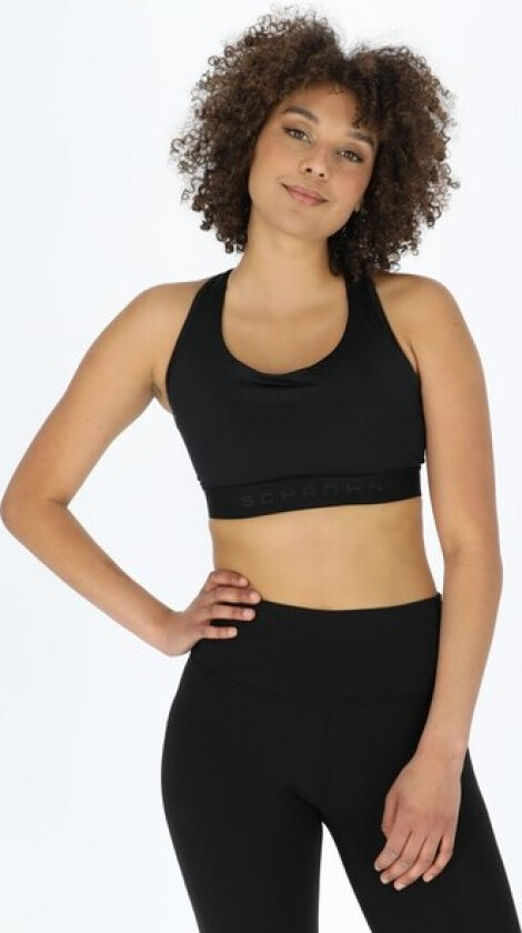 Women's Kay Performance Sportsbra XS, Black