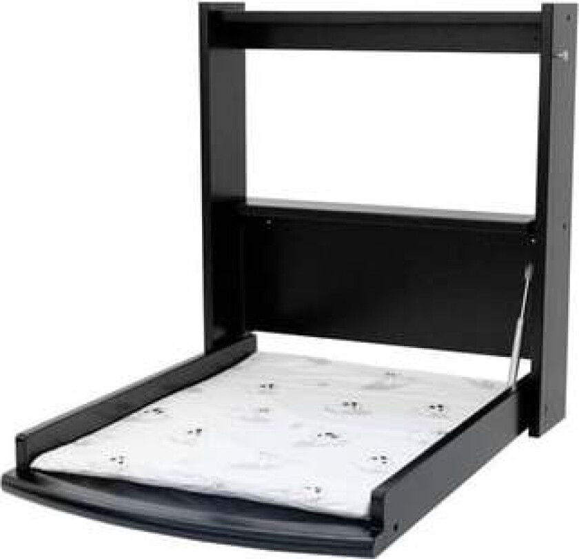 - Changing table for wall incl. mattress Black