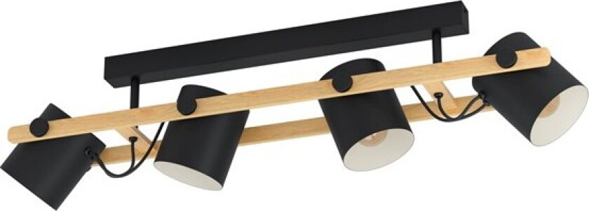 HORNWOOD ceiling light brown