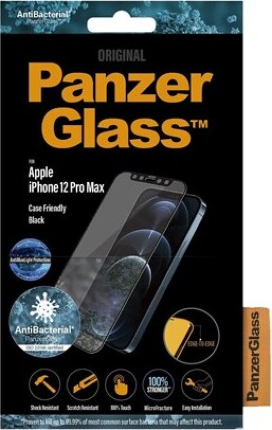 Apple iPhone 12 Pro Max Case Friendly - Black