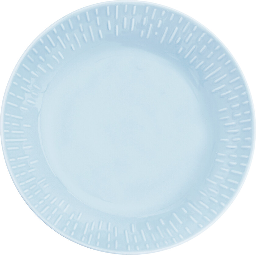 - Life in Colour - Confetti - Aqua pasta plate w/relief porcelain (13444)
